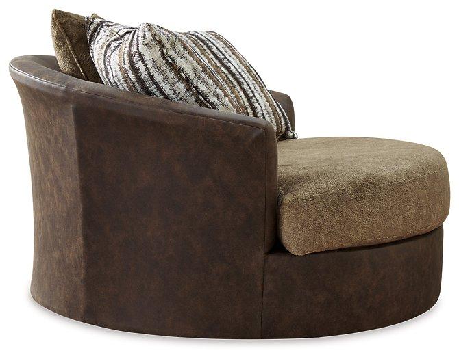 Alesbury Oversized Swivel Accent Chair - Tallahassee Discount Furniture (FL)