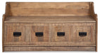 Garrettville Storage Bench - Tallahassee Discount Furniture (FL)