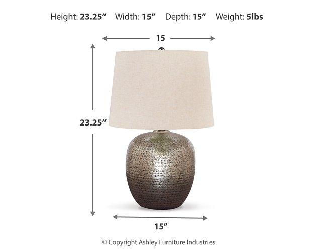 Magalie Table Lamp - Tallahassee Discount Furniture (FL)