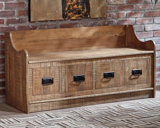 Garrettville Storage Bench - Tallahassee Discount Furniture (FL)