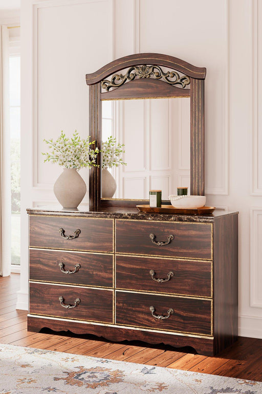 Glosmount Dresser and Mirror - Tallahassee Discount Furniture (FL)