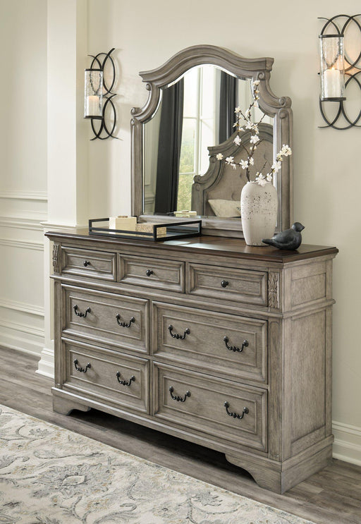 Lodenbay Dresser and Mirror - Tallahassee Discount Furniture (FL)