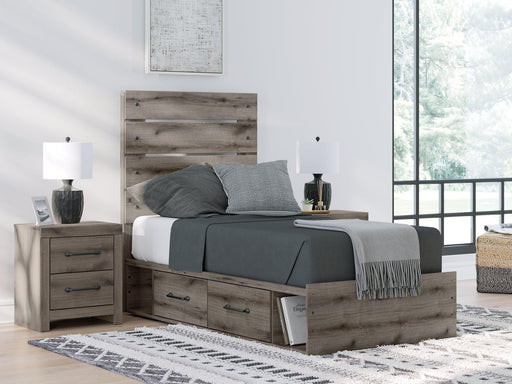 Graystorm Bed with Storage - Tallahassee Discount Furniture (FL)