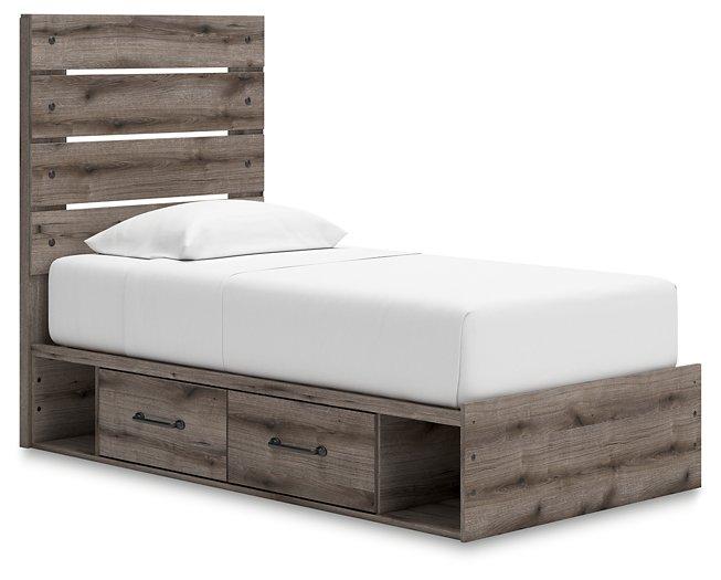 Graystorm Bed with Storage - Tallahassee Discount Furniture (FL)