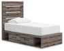 Graystorm Bed with Storage - Tallahassee Discount Furniture (FL)