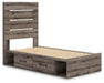 Graystorm Bed with Storage - Tallahassee Discount Furniture (FL)