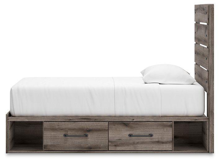 Graystorm Bed with Storage - Tallahassee Discount Furniture (FL)