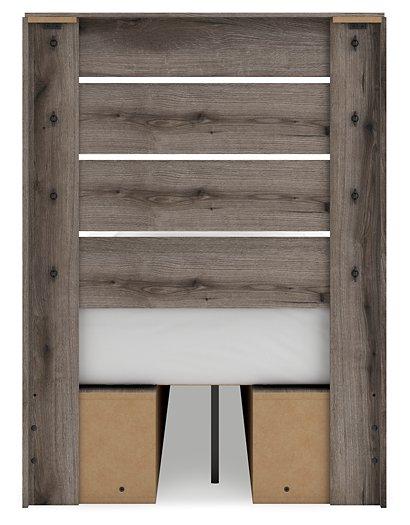 Graystorm Bed with Storage - Tallahassee Discount Furniture (FL)