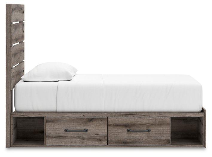 Graystorm Bed with Storage - Tallahassee Discount Furniture (FL)