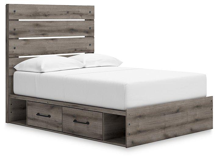 Graystorm Bed with Storage - Tallahassee Discount Furniture (FL)