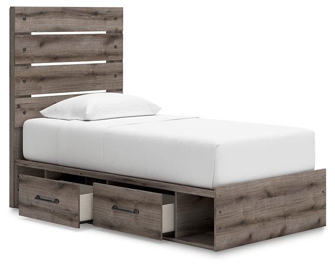 Graystorm Bed with Storage - Tallahassee Discount Furniture (FL)