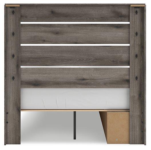 Graystorm Bed with Storage - Tallahassee Discount Furniture (FL)