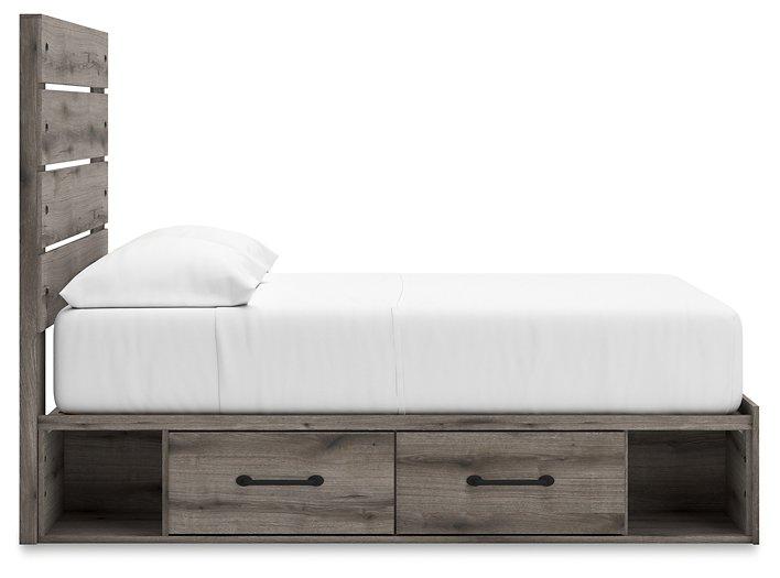 Graystorm Bed with Storage - Tallahassee Discount Furniture (FL)