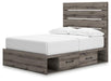 Graystorm Bed with Storage - Tallahassee Discount Furniture (FL)
