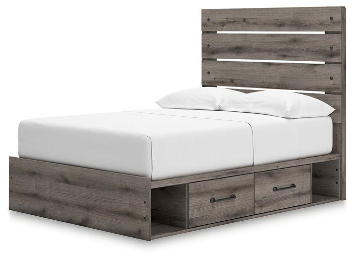 Graystorm Bed with Storage - Tallahassee Discount Furniture (FL)