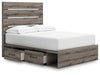 Graystorm Bed with Storage - Tallahassee Discount Furniture (FL)