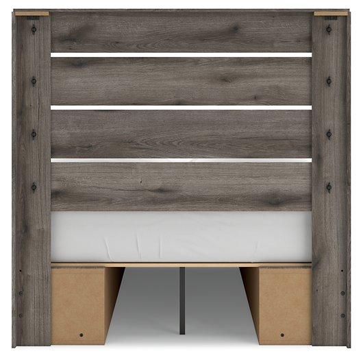 Graystorm Bed with Storage - Tallahassee Discount Furniture (FL)
