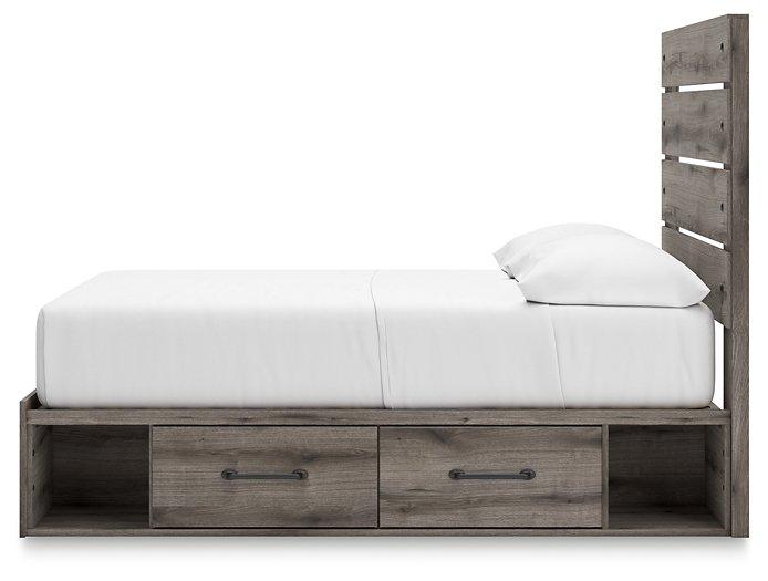 Graystorm Bed with Storage - Tallahassee Discount Furniture (FL)