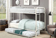 Opal White Twin/Twin Bunk Bed image