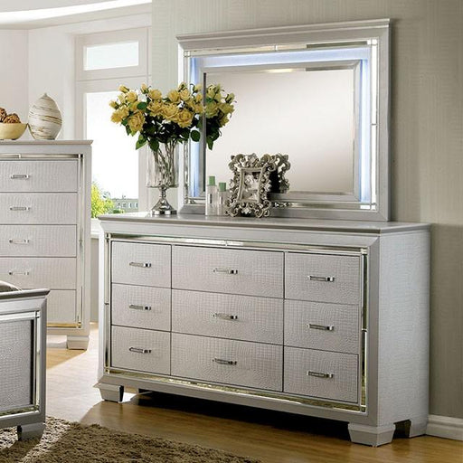 BELLANOVA Silver Mirror - Tallahassee Discount Furniture (FL)