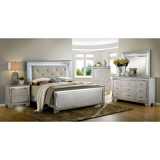 BELLANOVA Silver Dresser - Tallahassee Discount Furniture (FL)