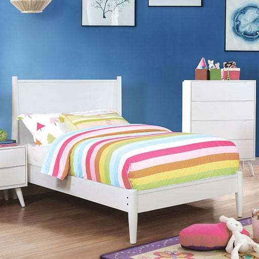 LENNART II White Queen Bed - Tallahassee Discount Furniture (FL)