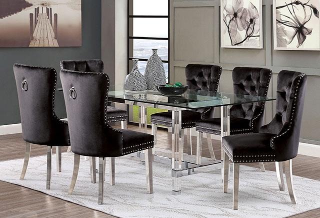 JEWETT Chair, Black (2/CTN) - Tallahassee Discount Furniture (FL)
