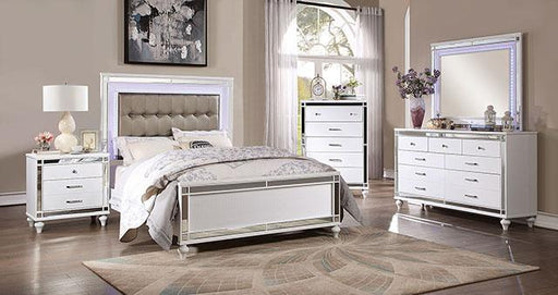 BRACHIUM Night Stand, White - Tallahassee Discount Furniture (FL)