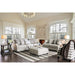 Christine Light Gray Chair - Tallahassee Discount Furniture (FL)