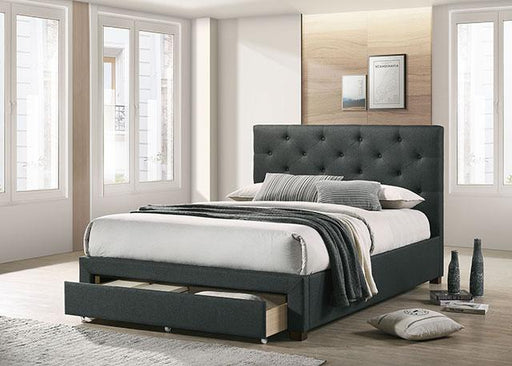 SYBELLA Queen Bed, Dark Gray - Tallahassee Discount Furniture (FL)
