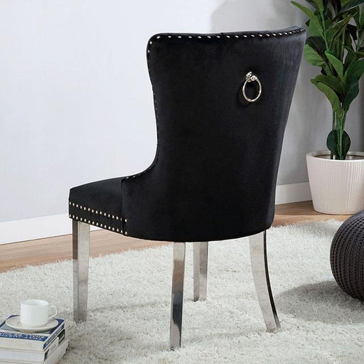 JEWETT Chair, Black (2/CTN) - Tallahassee Discount Furniture (FL)