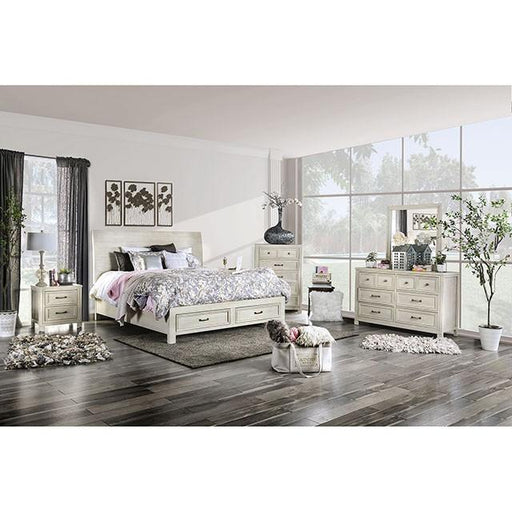 Tywyn Antique White Mirror - Tallahassee Discount Furniture (FL)