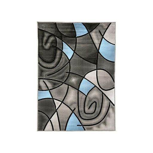 Sivas Charcoal Blue 5' X 8' Area Rug - Tallahassee Discount Furniture (FL)