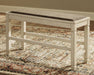 Bolanburg - DBL Counter UPH Bench  - Beige - Tallahassee Discount Furniture (FL)