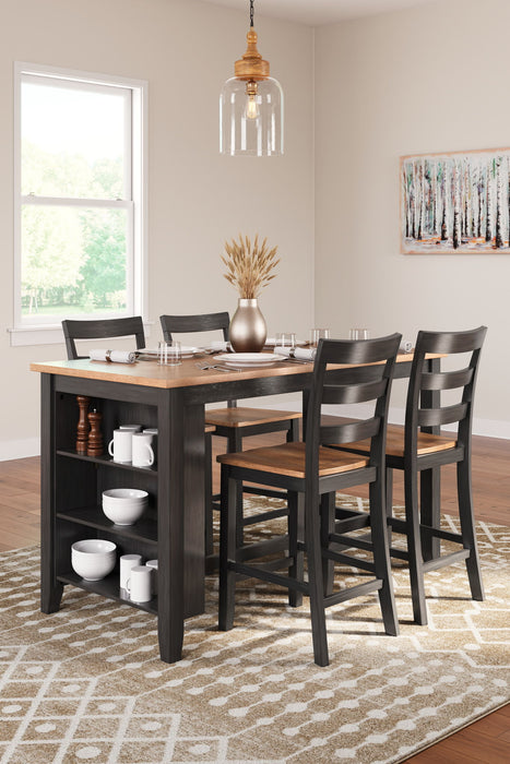 Gesthaven - Rectangular Dining Room Counter Set - Tallahassee Discount Furniture (FL)