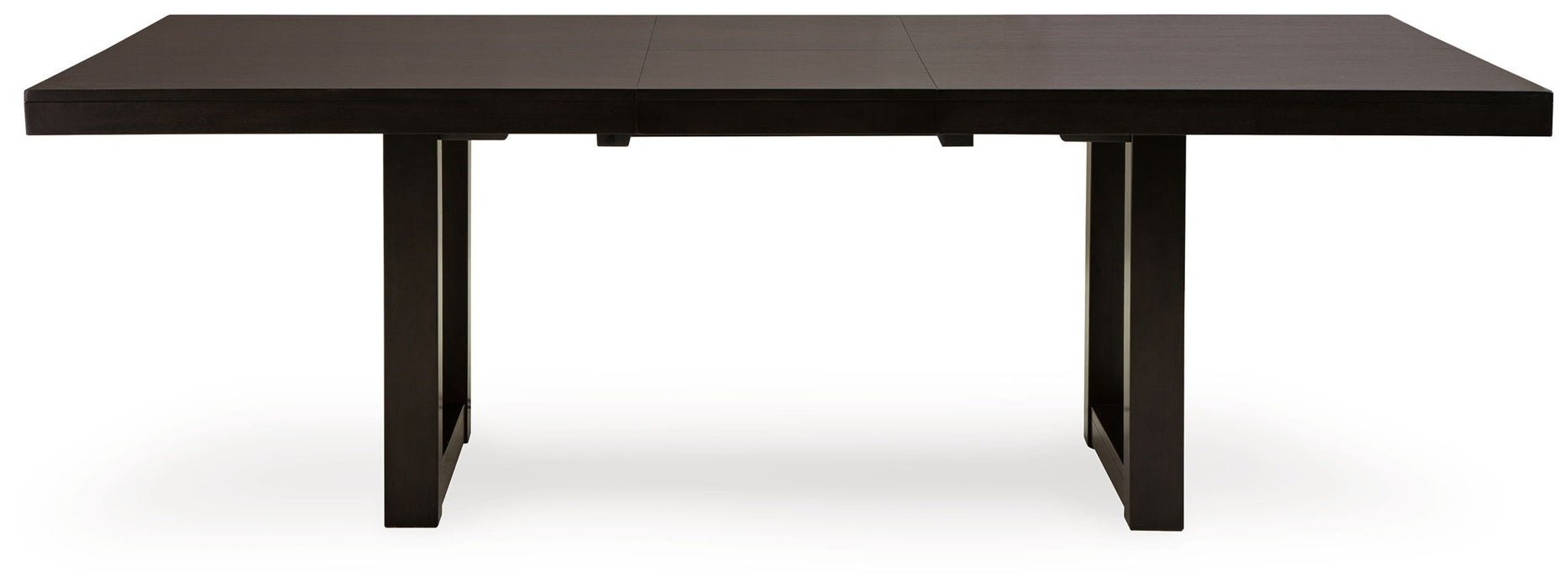 Neymorton - 7 Pc. - Rectangular Extension Table, 6 Side Chairs - Dark Grayish Brown - Tallahassee Discount Furniture (FL)