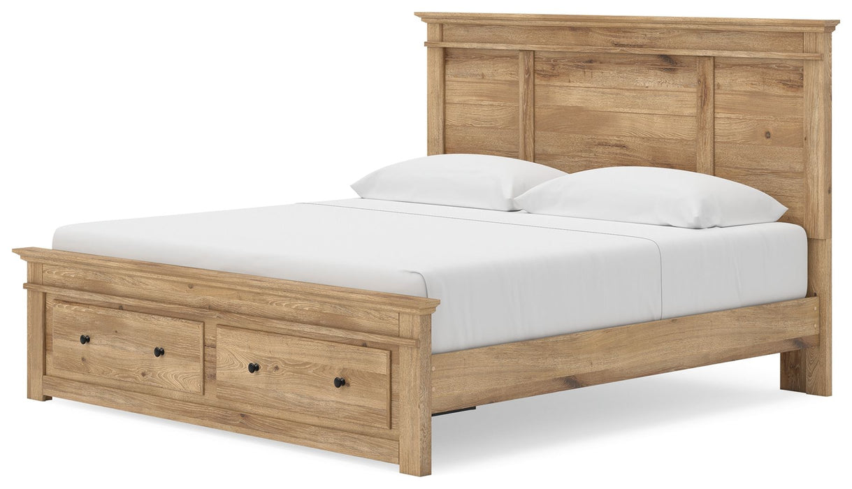 Makidern - Panel Storage Bed With Storage Footboard - Tallahassee Discount Furniture (FL)