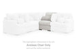 Cuddle Plush - Arctic - Armless Chair - Tallahassee Discount Furniture (FL)