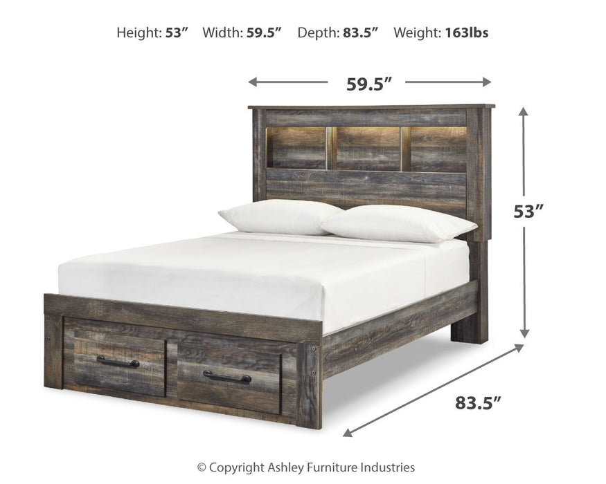 Drystan - Panel Bookcase Bed - Tallahassee Discount Furniture (FL)