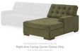 Caspian-Town - Olive - RAF Corner Chaise - Tallahassee Discount Furniture (FL)