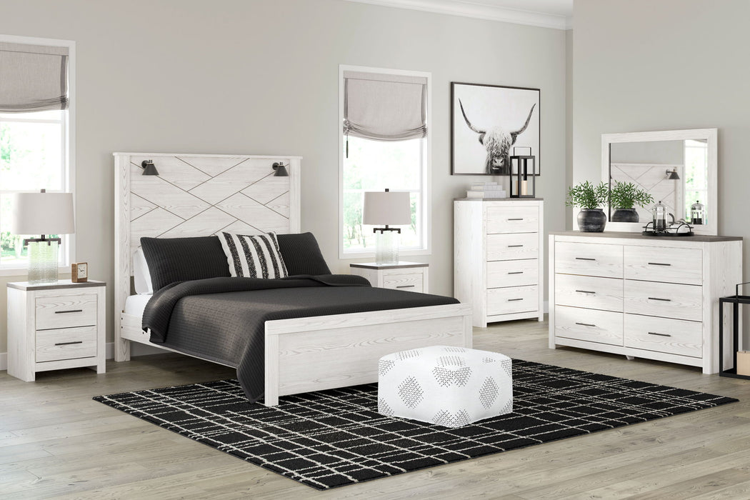Gerridan - Panel Bedroom Set With Sconces - Tallahassee Discount Furniture (FL)