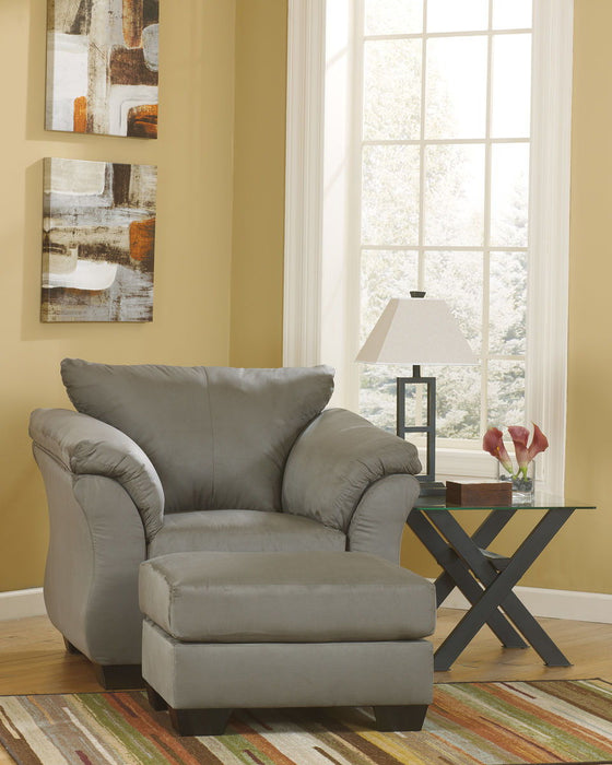 Darcy - Chair With Ottoman - Tallahassee Discount Furniture (FL)