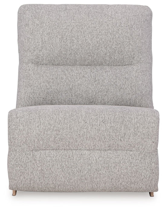 Acklen Place - Pewter - Armless Chair - Tallahassee Discount Furniture (FL)