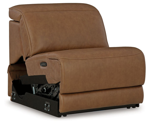 Magic Man - Caramel - Power Armless Recliner With Adj Headrest - Tallahassee Discount Furniture (FL)