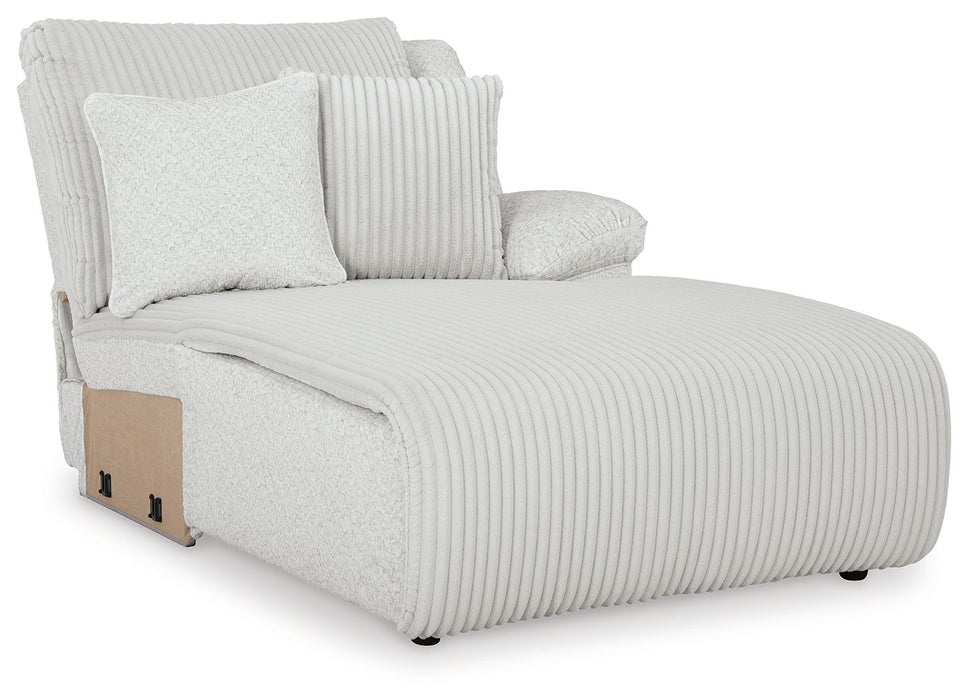 Top Tier - Alloy - Raf Press Back Power Chaise - Tallahassee Discount Furniture (FL)