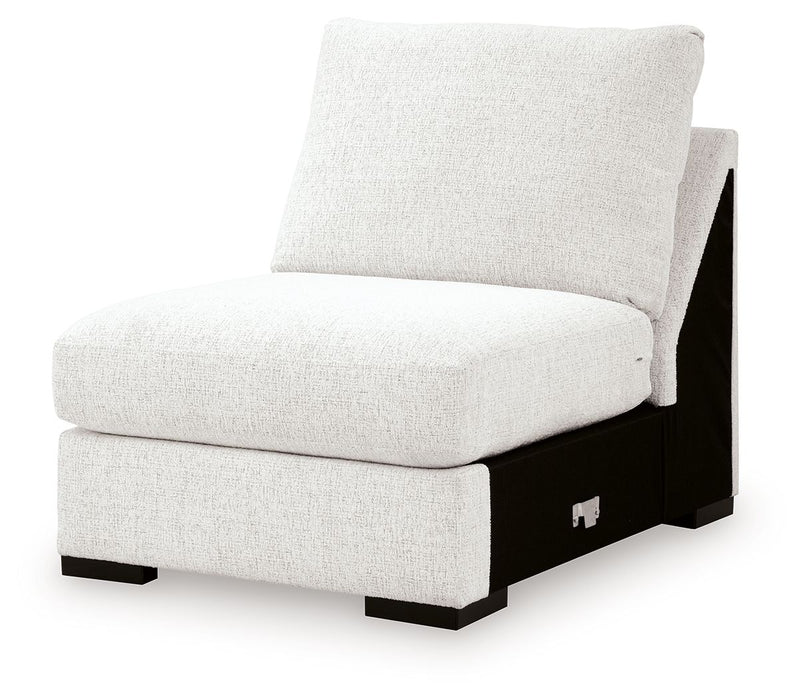 Misty-Lakes - Armless Chair - Chalk - Tallahassee Discount Furniture (FL)