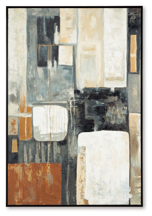 Howford - Brown / Black / Gray - Wall Art - Tallahassee Discount Furniture (FL)