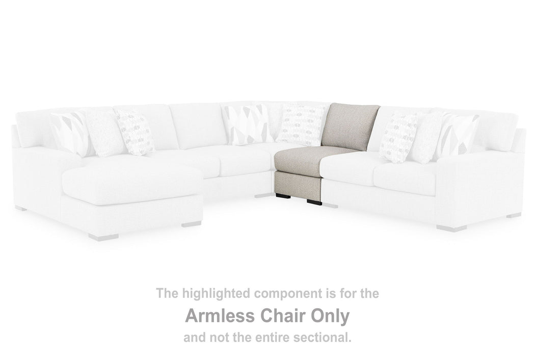 LaureLGrove - Pebble - Armless Chair - Tallahassee Discount Furniture (FL)