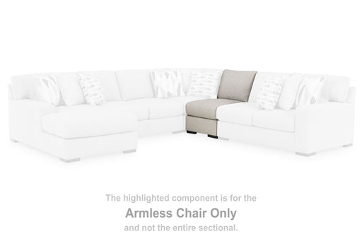 LaureLGrove - Pebble - Armless Chair - Tallahassee Discount Furniture (FL)