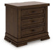 Taffenbrook - Medium Brown - Three Drawer Night Stand - Tallahassee Discount Furniture (FL)